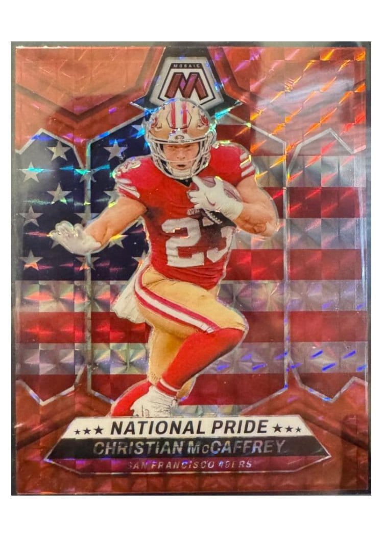 2024 Panini Mosaic Christian McCaffrey #256 card
