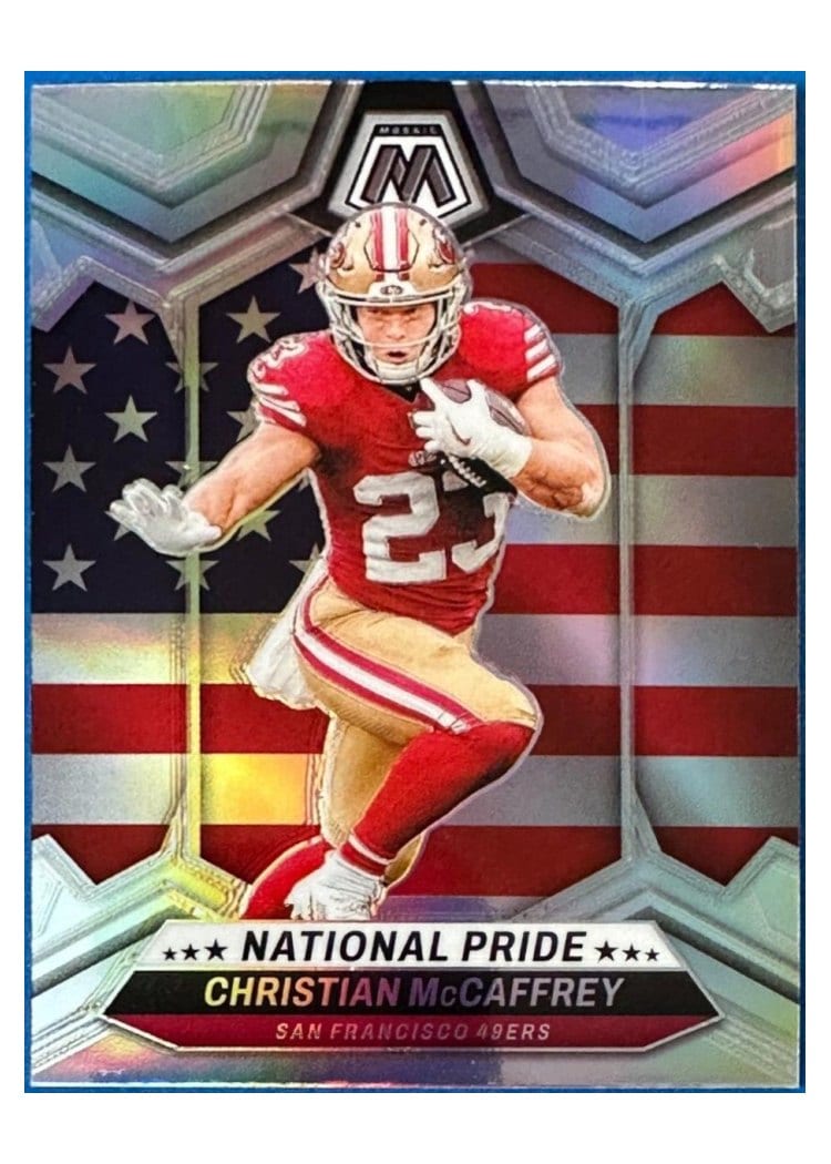 2024 Panini Mosaic Christian McCaffrey #256 card
