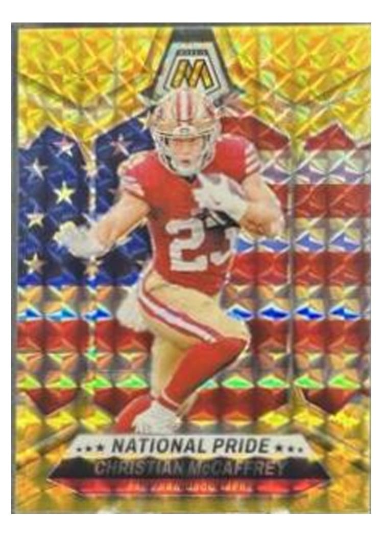 2024 Panini Mosaic Christian McCaffrey #256 card