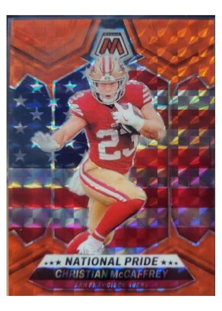 2024 Panini Mosaic Christian McCaffrey #256 card