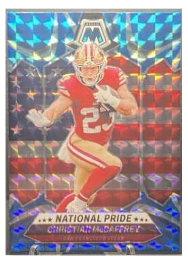 2024 Panini Mosaic Christian McCaffrey #256 card