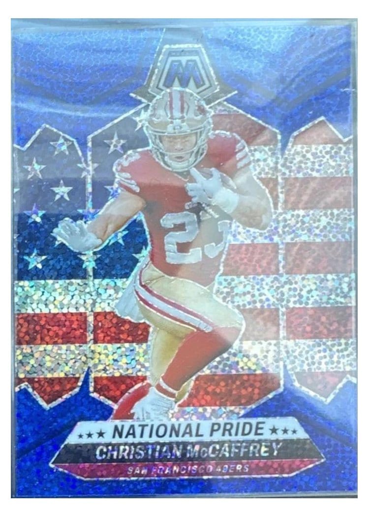 2024 Panini Mosaic Christian McCaffrey #256 card