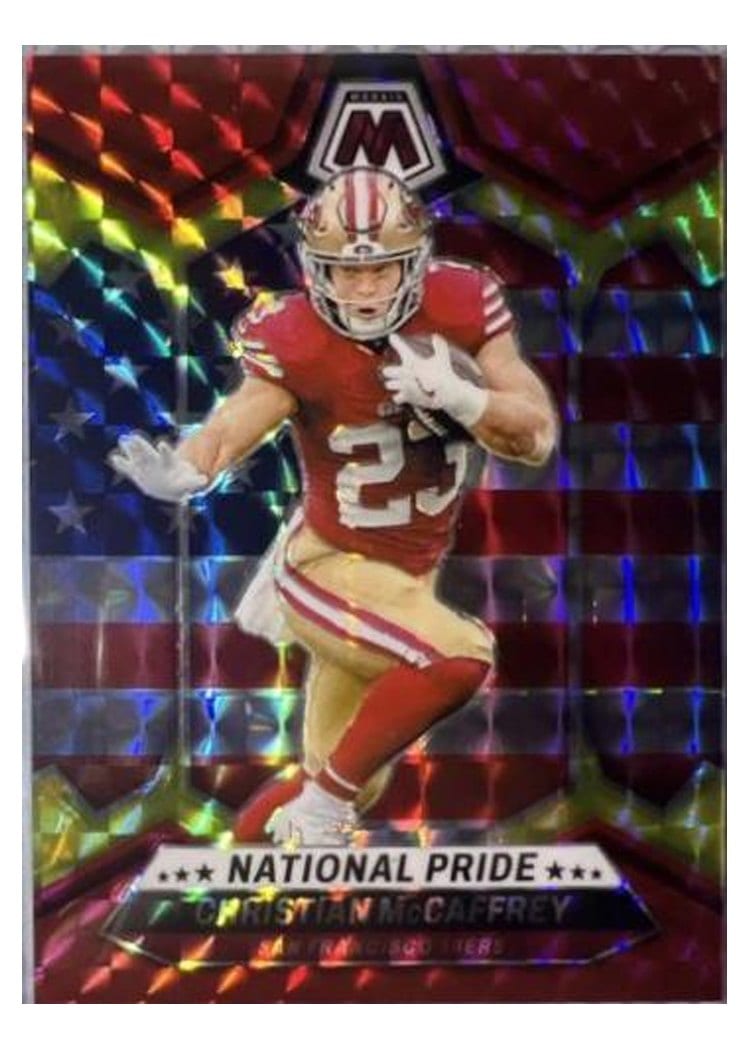 2024 Panini Mosaic Christian McCaffrey #256 card