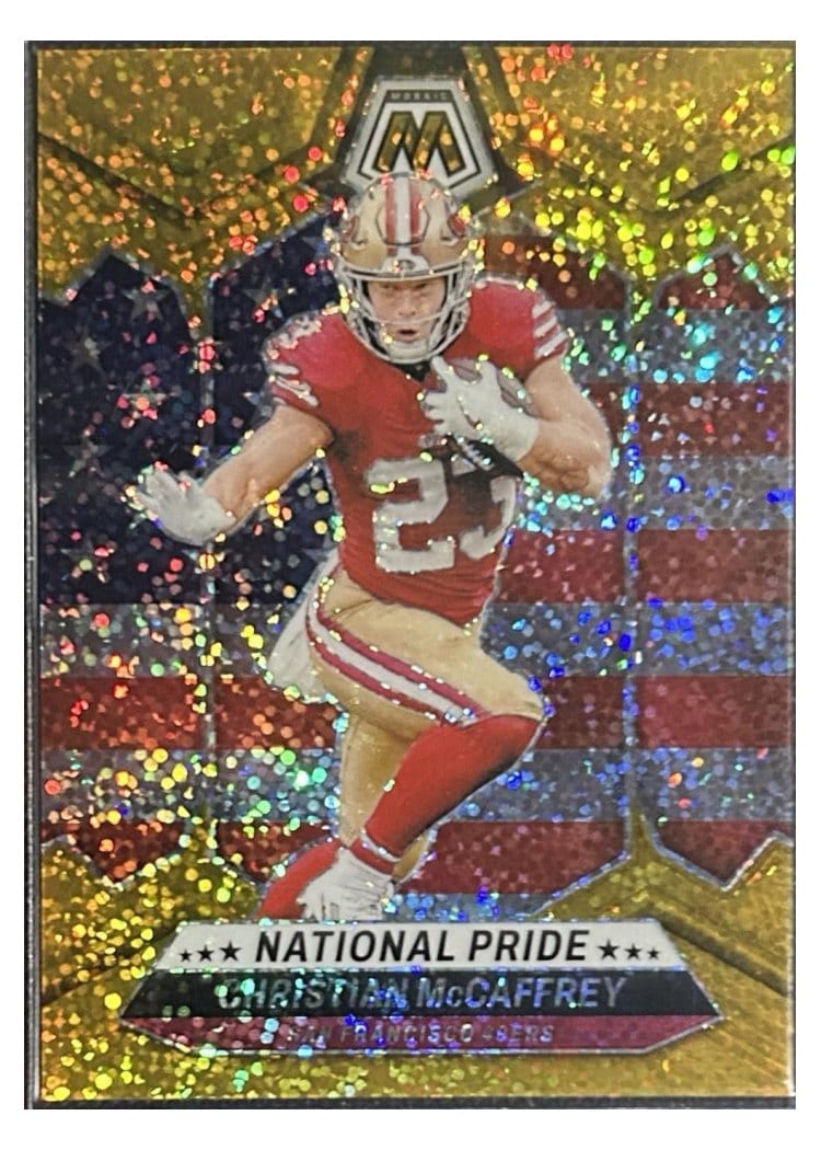 2024 Panini Mosaic Christian McCaffrey #256 card