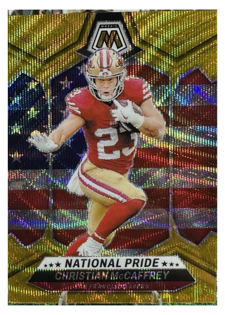 2024 Panini Mosaic Christian McCaffrey #256 card