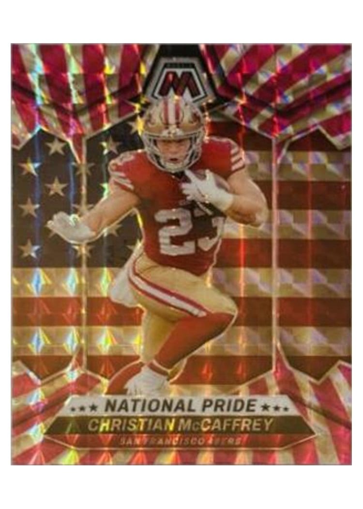 2024 Panini Mosaic Christian McCaffrey #256 card