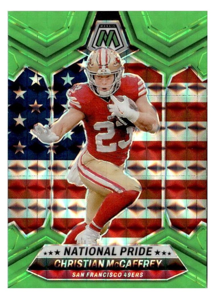 2024 Panini Mosaic Christian McCaffrey #256 card