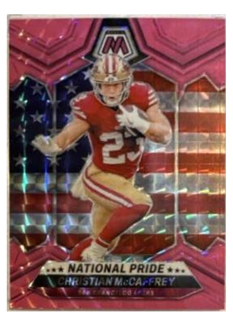 2024 Panini Mosaic Christian McCaffrey #256 card