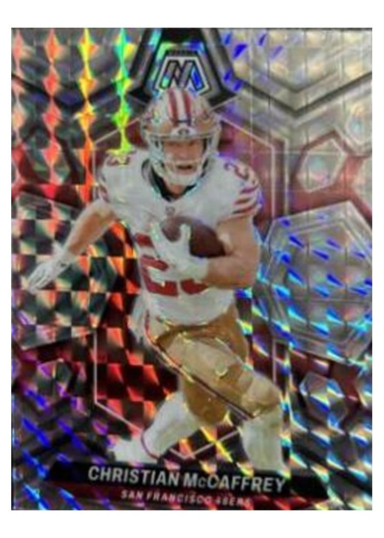 2024 Panini Mosaic Base Set Christian McCaffrey #191 card
