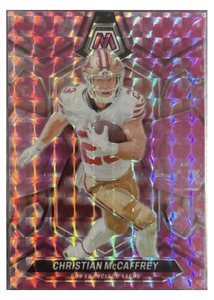2024 Panini Mosaic Base Set Christian McCaffrey #191 card