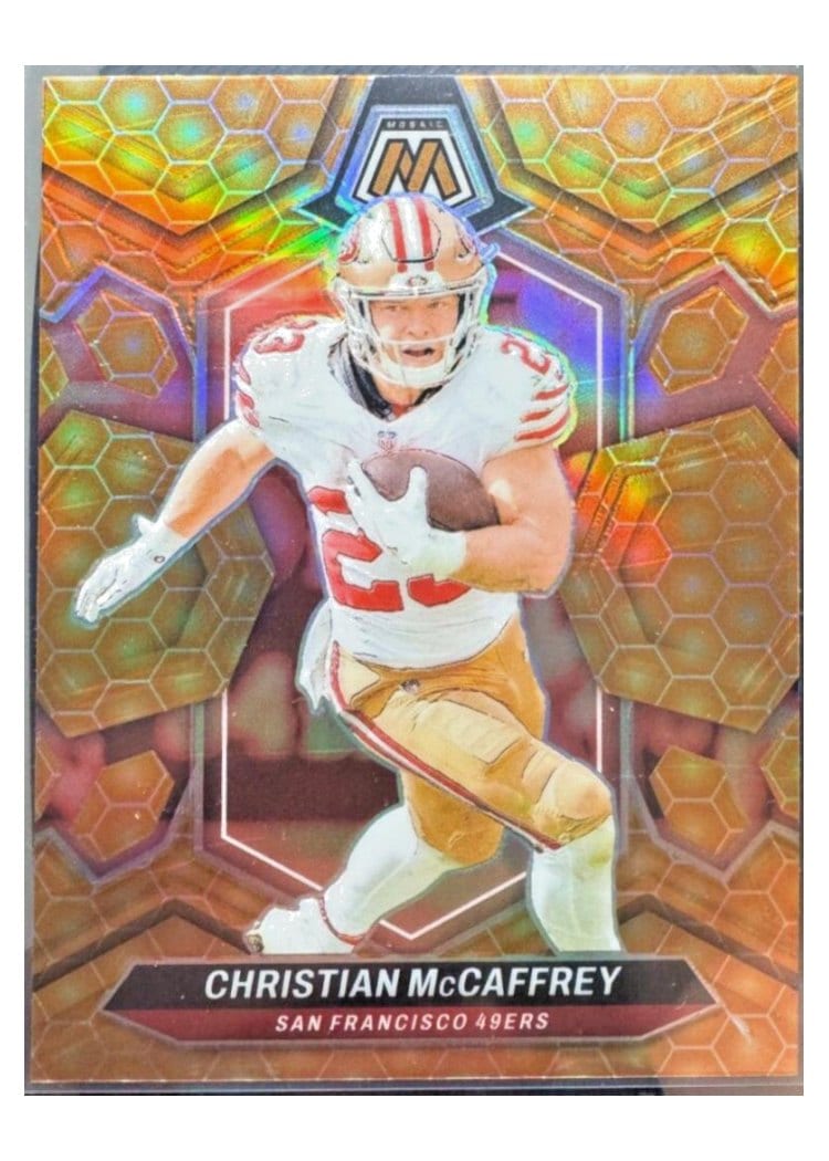 2024 Panini Mosaic Base Set Christian McCaffrey #191 card