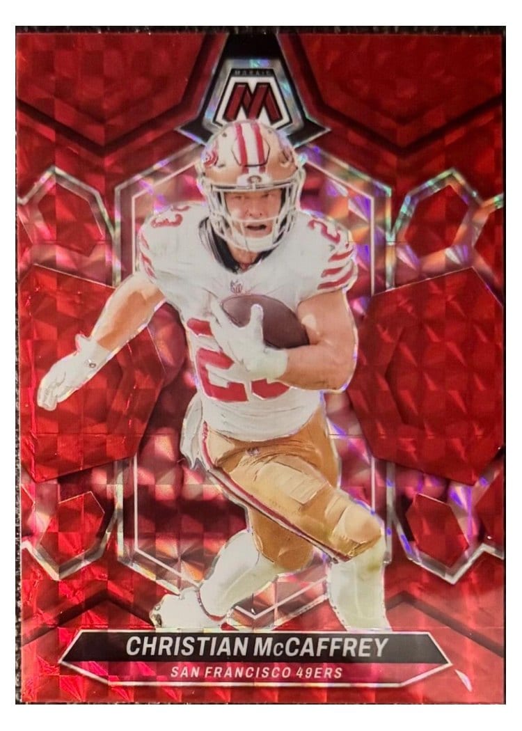 2024 Panini Mosaic Base Set Christian McCaffrey #191 card