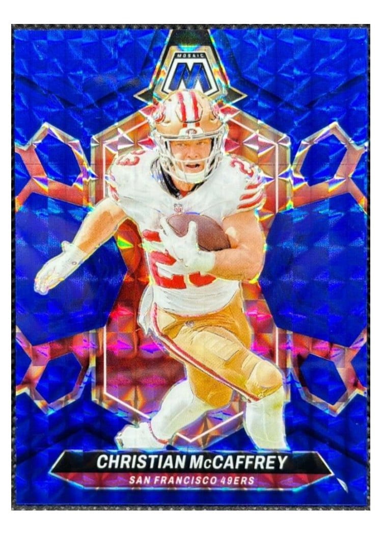 2024 Panini Mosaic Base Set Christian McCaffrey #191 card