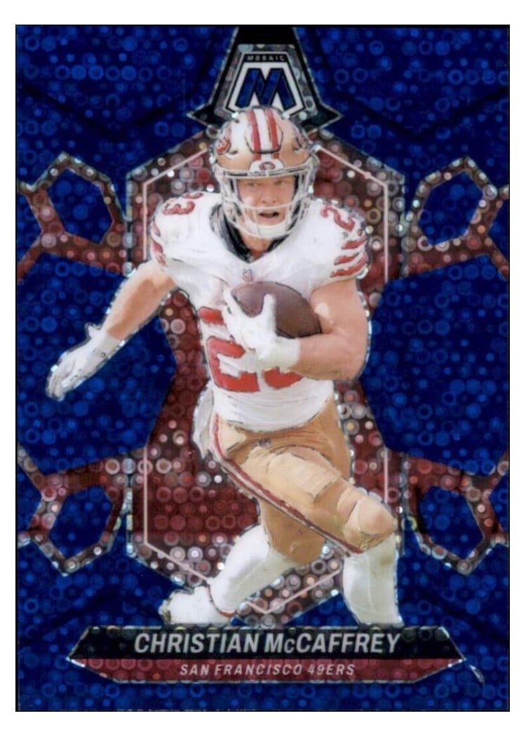 2024 Panini Mosaic Base Set Christian McCaffrey #191 card
