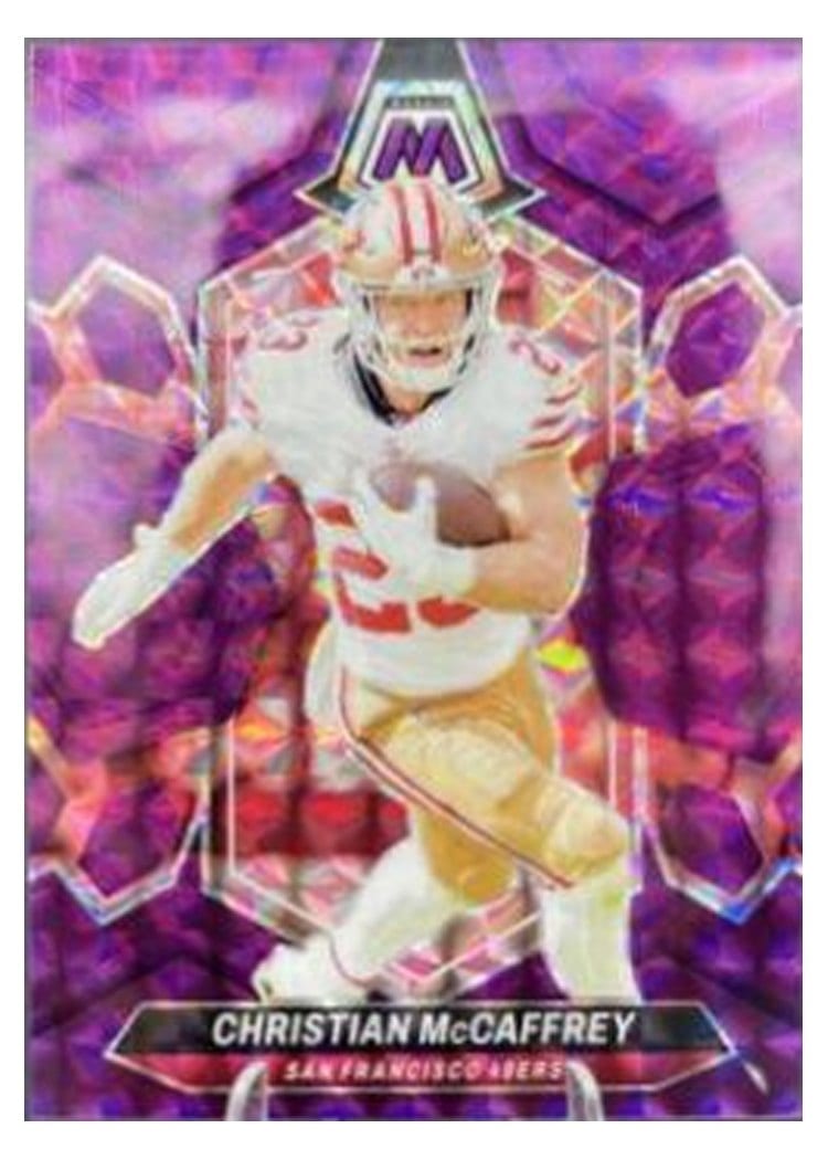 2024 Panini Mosaic Base Set Christian McCaffrey #191 card