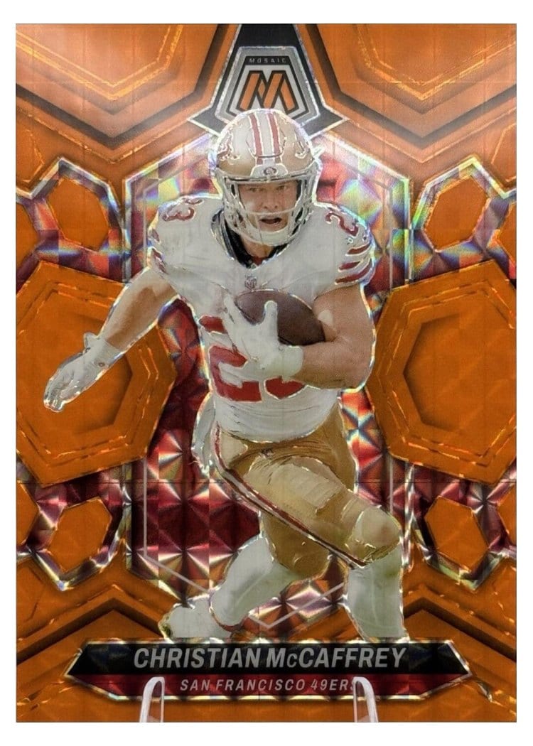 2024 Panini Mosaic Base Set Christian McCaffrey #191 card