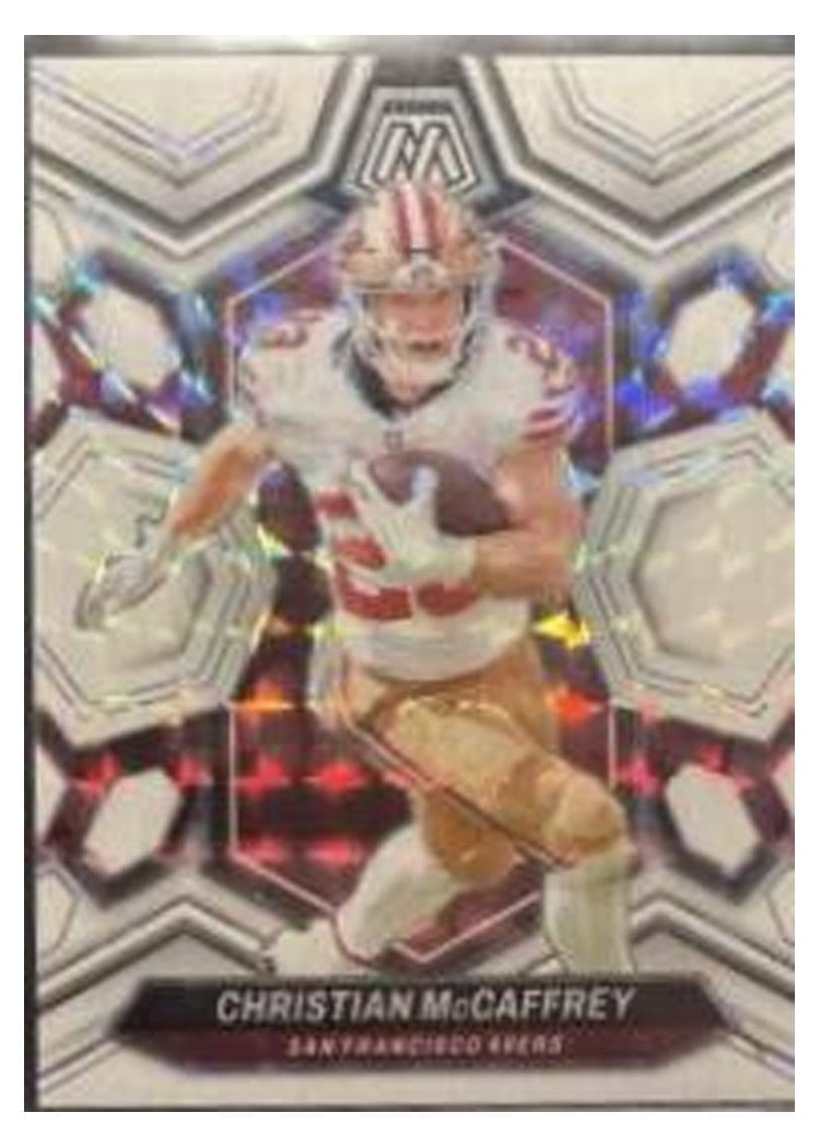 2024 Panini Mosaic Base Set Christian McCaffrey #191 card