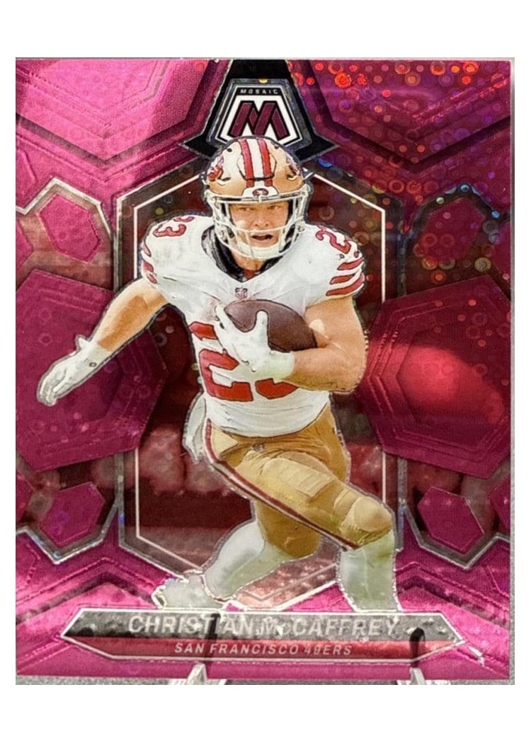 2024 Panini Mosaic Base Set Christian McCaffrey #191 card