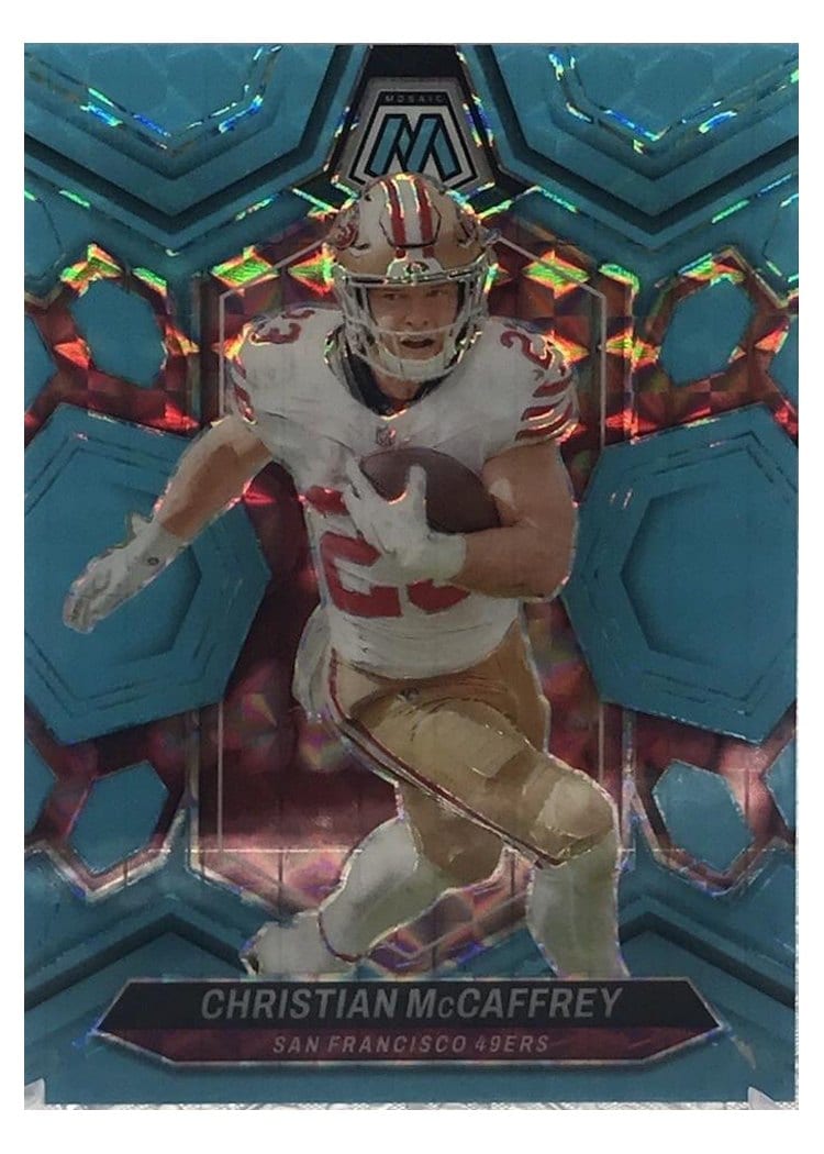 2024 Panini Mosaic Base Set Christian McCaffrey #191 card