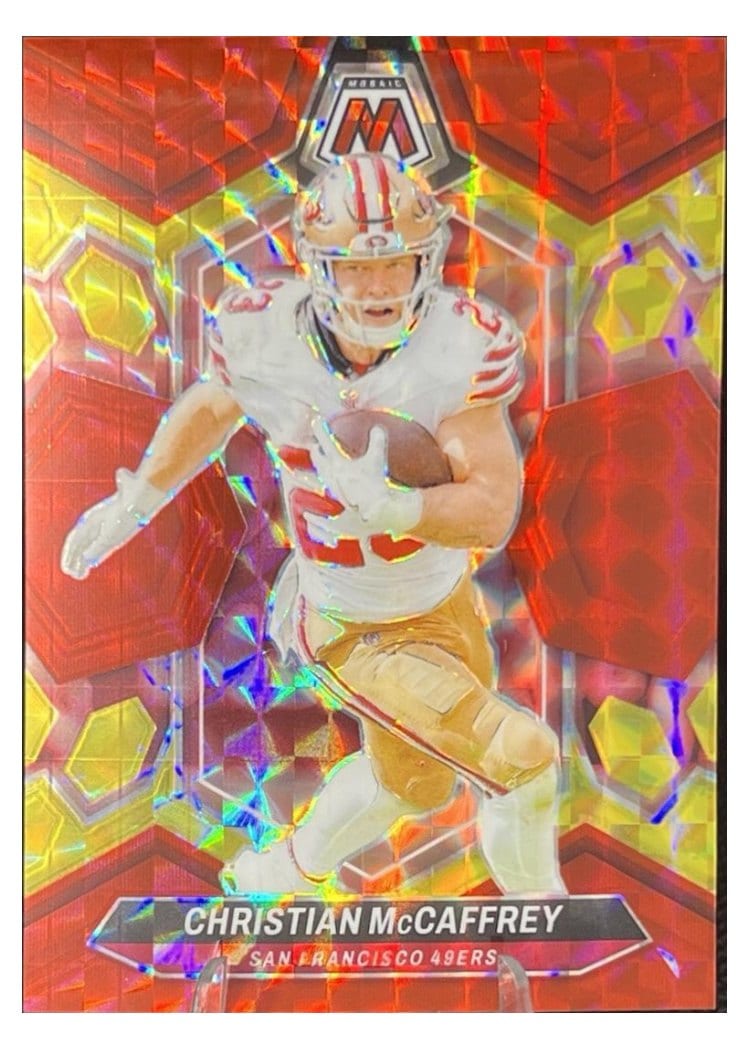 2024 Panini Mosaic Base Set Christian McCaffrey #191 card