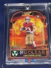 2024 Panini Prestige Nuclear Christian McCaffrey #N-CMY card