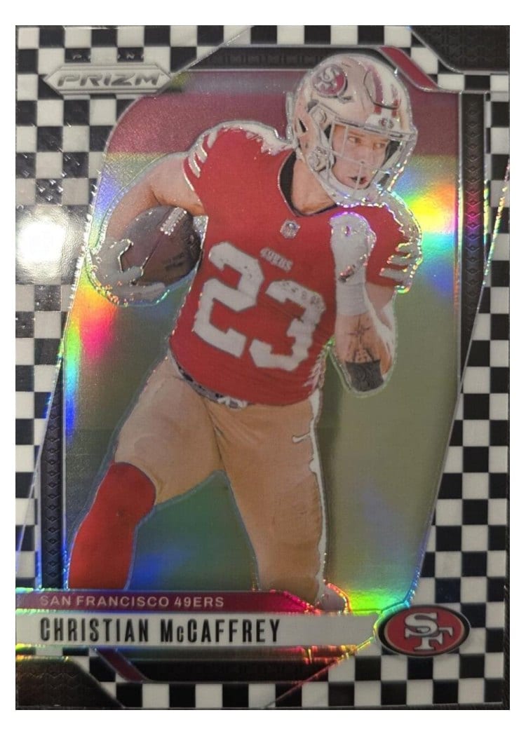 2024 Panini Prizm Base Set Christian McCaffrey #250 card