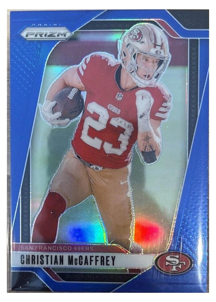 2024 Panini Prizm Base Set Christian McCaffrey #250 card