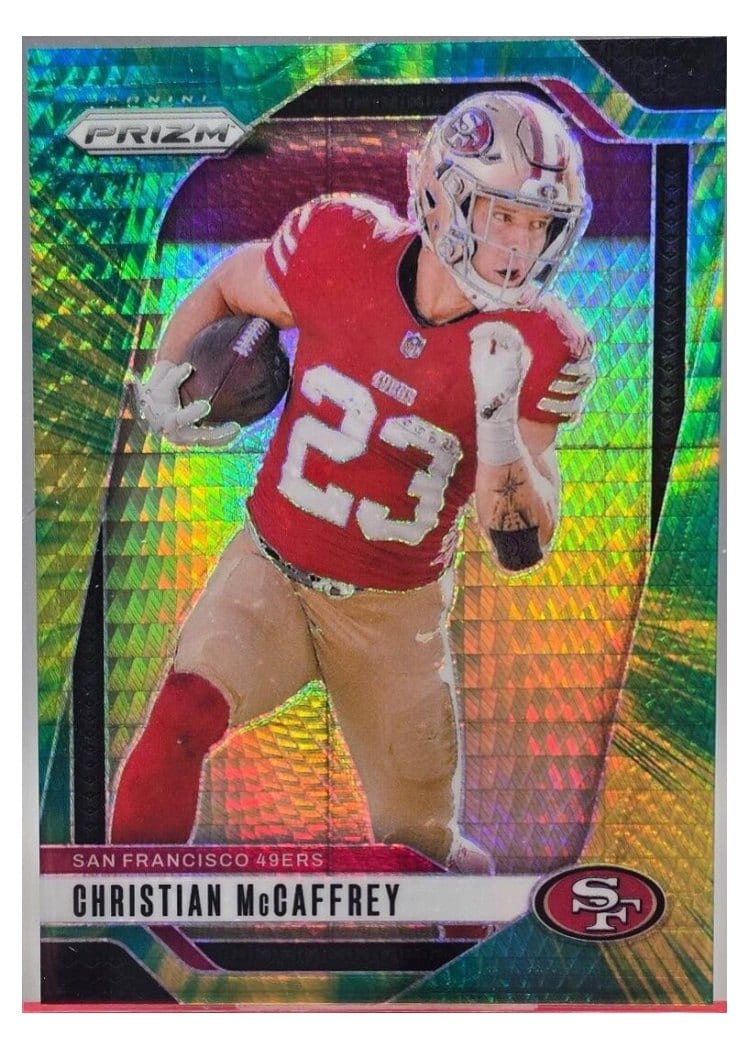 2024 Panini Prizm Base Set Christian McCaffrey #250 card
