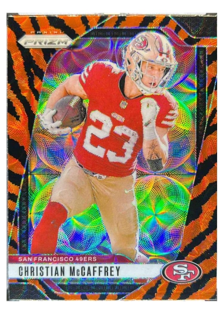 2024 Panini Prizm Base Set Christian McCaffrey #250 card