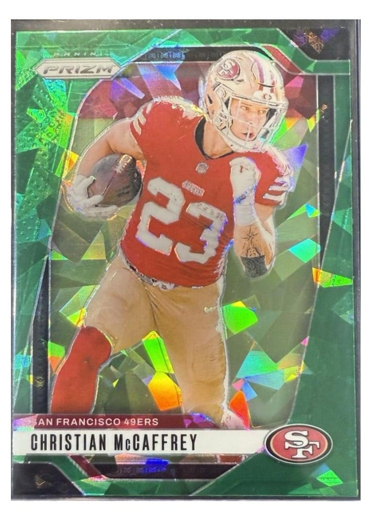 2024 Panini Prizm Base Set Christian McCaffrey #250 card