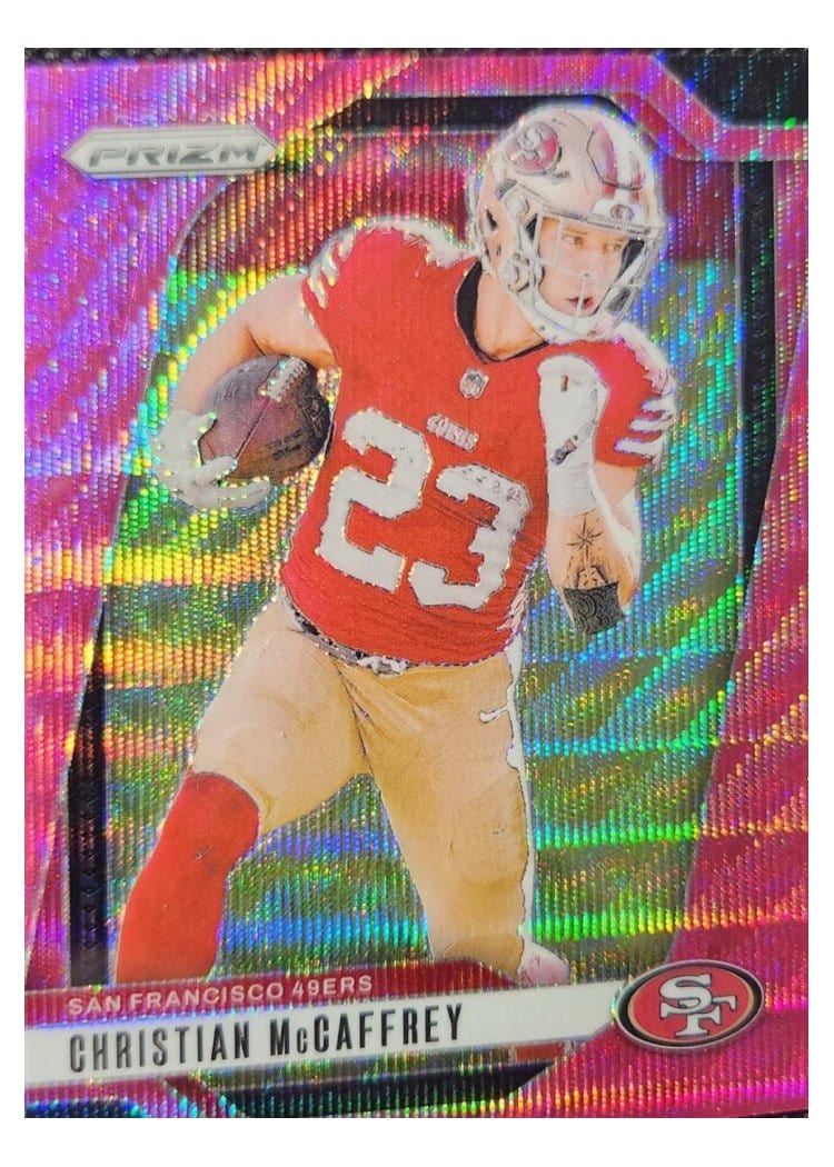 2024 Panini Prizm Base Set Christian McCaffrey #250 card