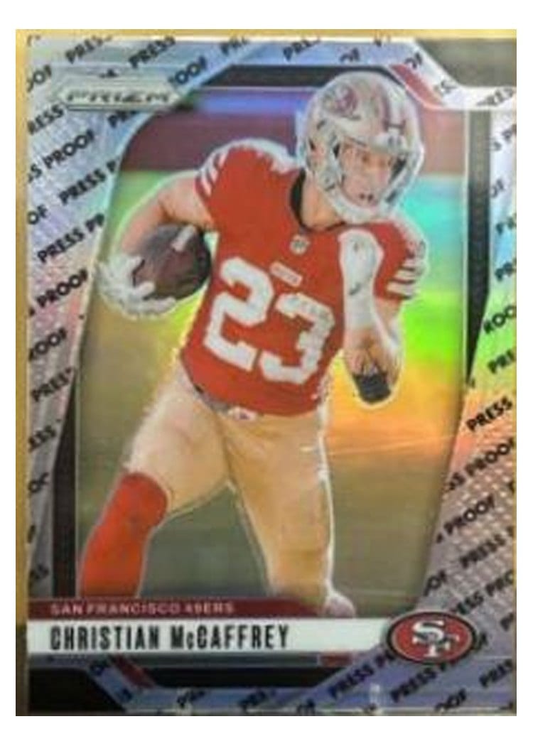 2024 Panini Prizm Base Set Christian McCaffrey #250 card