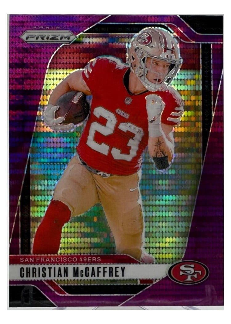 2024 Panini Prizm Base Set Christian McCaffrey #250 card