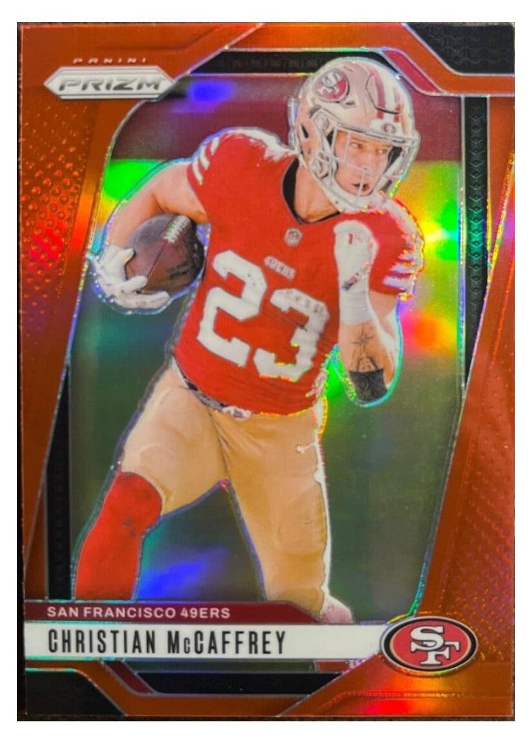 2024 Panini Prizm Base Set Christian McCaffrey #250 card