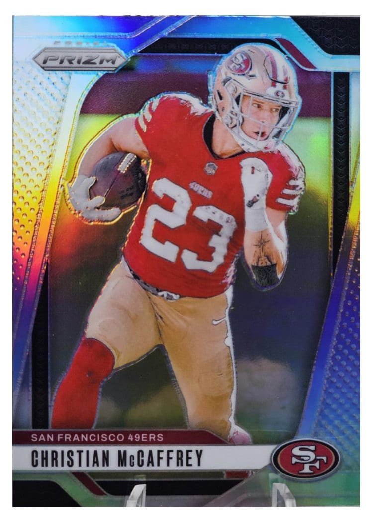 2024 Panini Prizm Base Set Christian McCaffrey #250 card