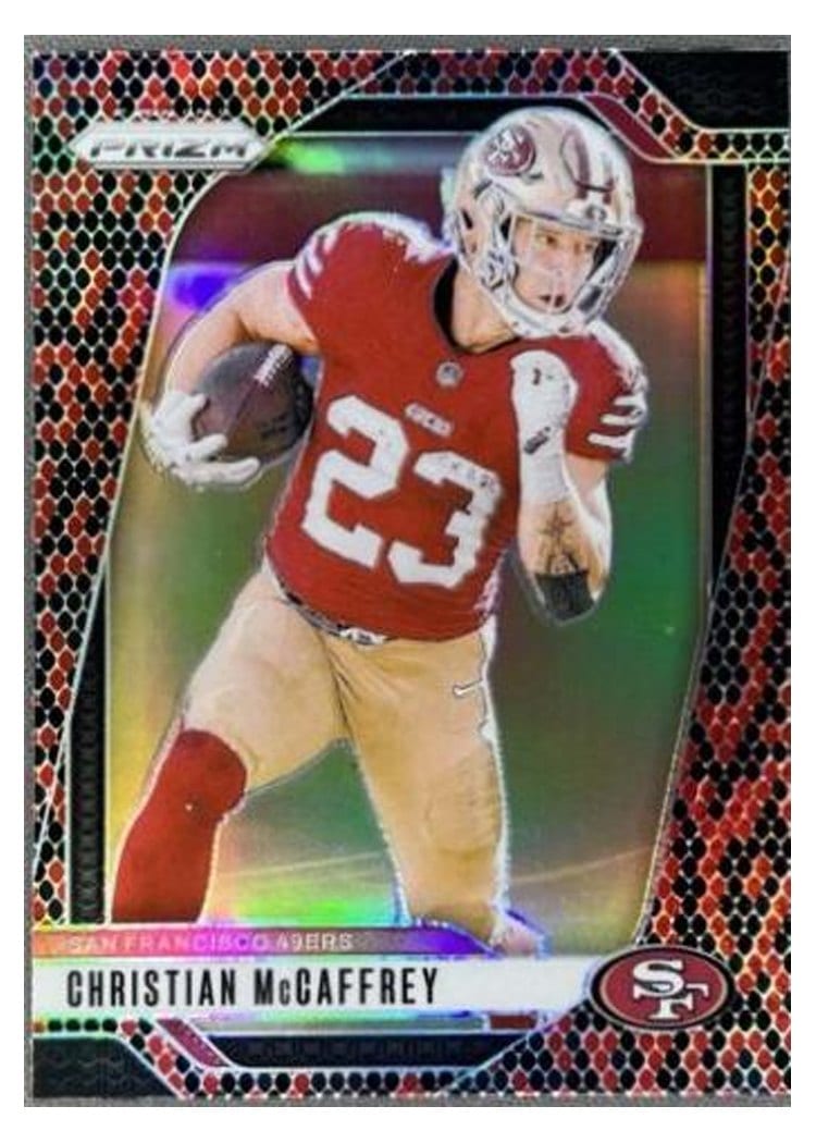 2024 Panini Prizm Base Set Christian McCaffrey #250 card