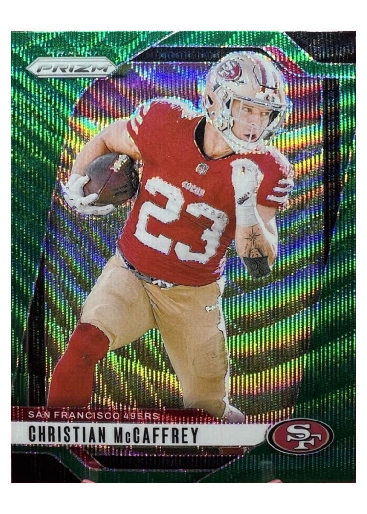 2024 Panini Prizm Base Set Christian McCaffrey #250 card