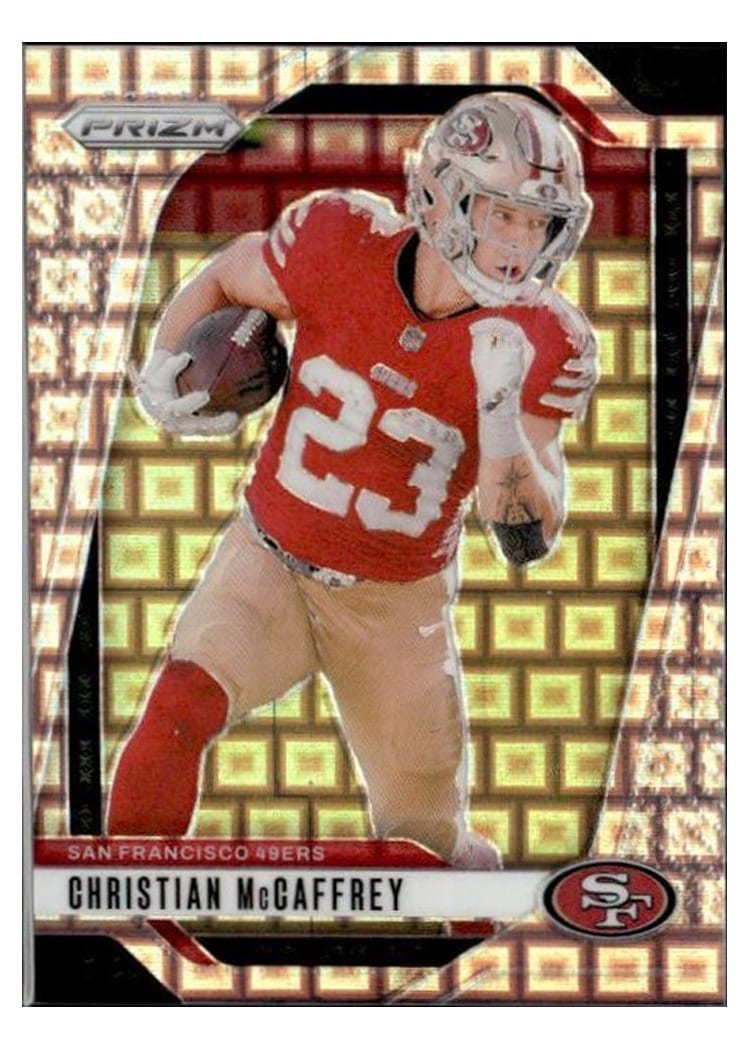 2024 Panini Prizm Base Set Christian McCaffrey #250 card