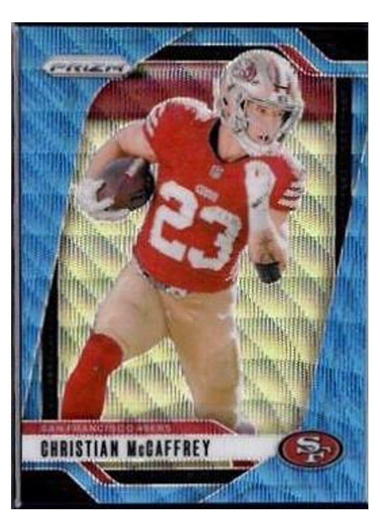 2024 Panini Prizm Base Set Christian McCaffrey #250 card