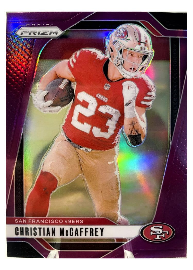 2024 Panini Prizm Base Set Christian McCaffrey #250 card