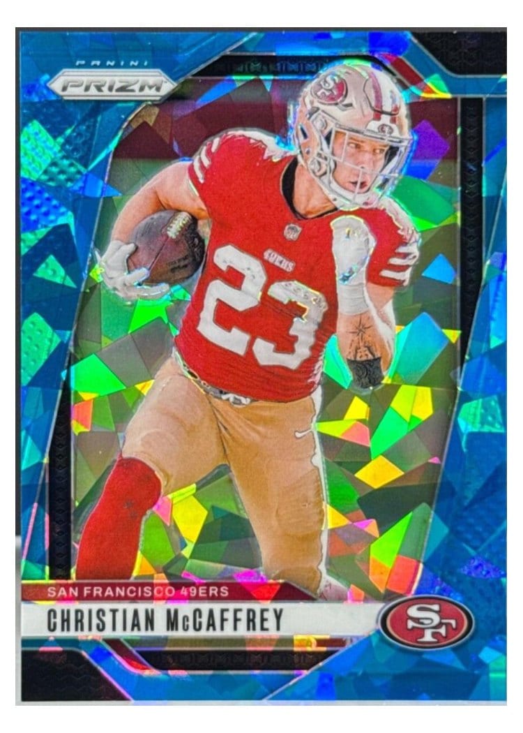 2024 Panini Prizm Base Set Christian McCaffrey #250 card