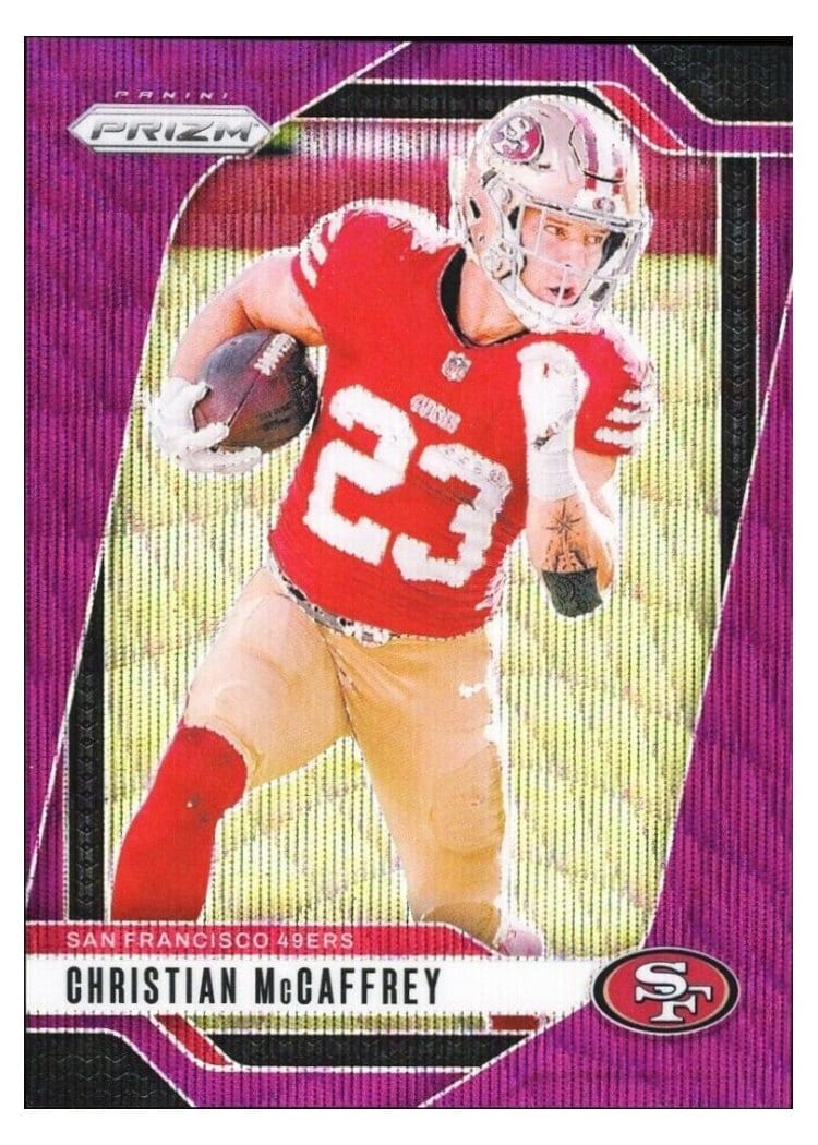 2024 Panini Prizm Base Set Christian McCaffrey #250 card