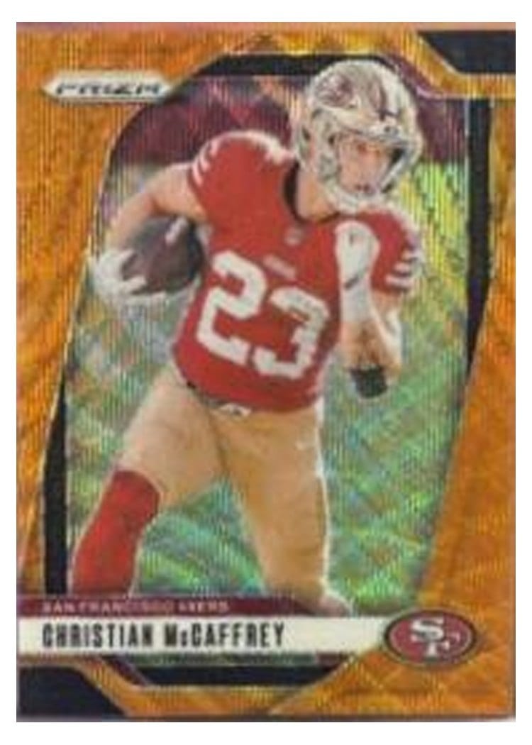 2024 Panini Prizm Base Set Christian McCaffrey #250 card