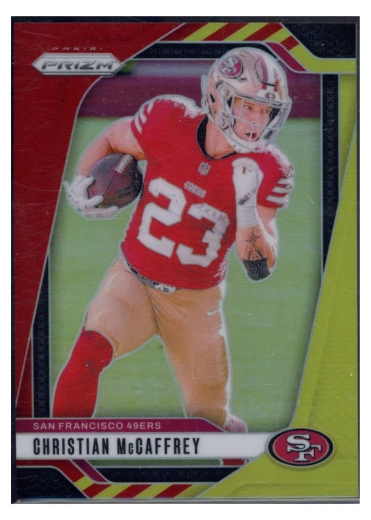 2024 Panini Prizm Base Set Christian McCaffrey #250 card
