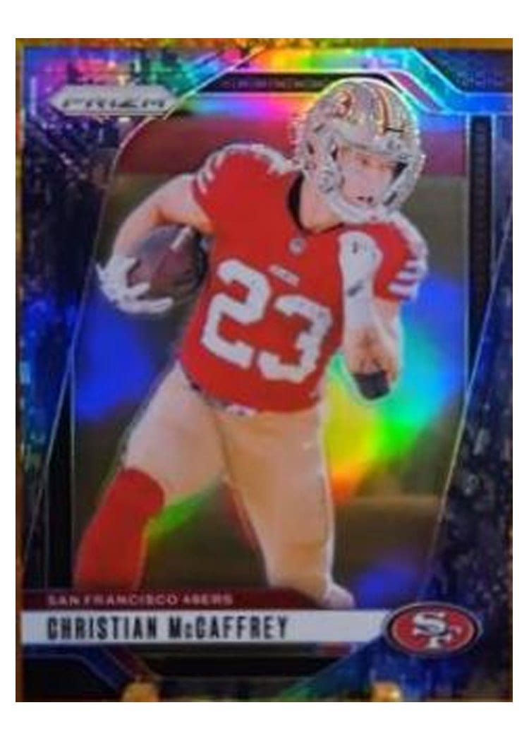 2024 Panini Prizm Base Set Christian McCaffrey #250 card
