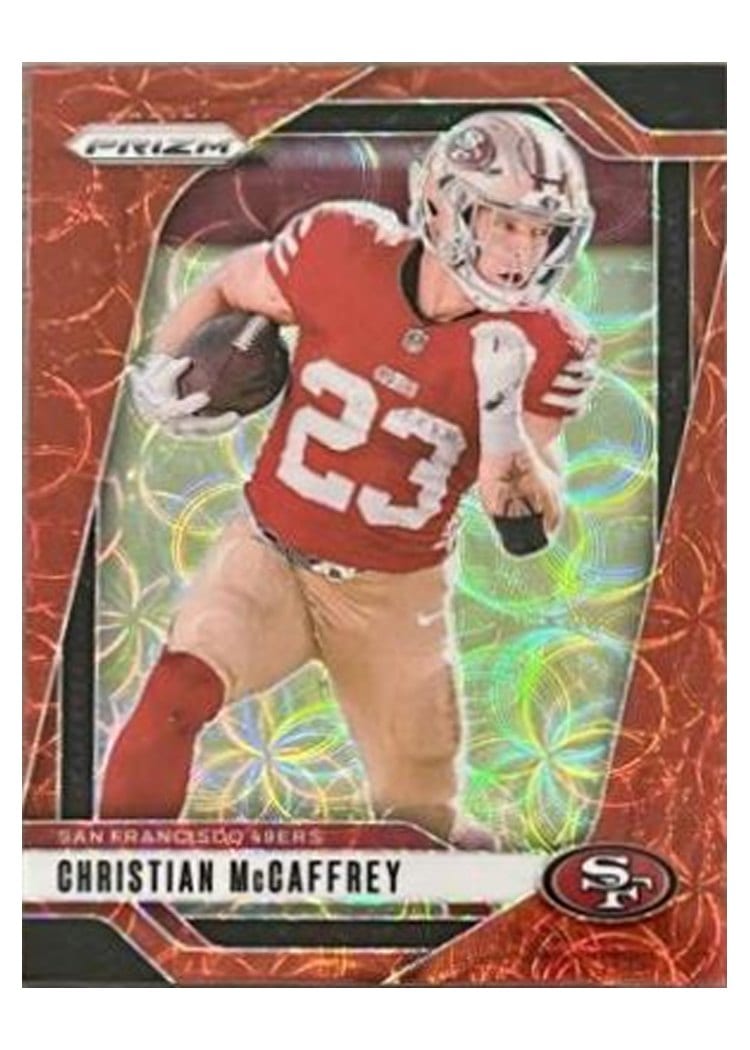 2024 Panini Prizm Base Set Christian McCaffrey #250 card