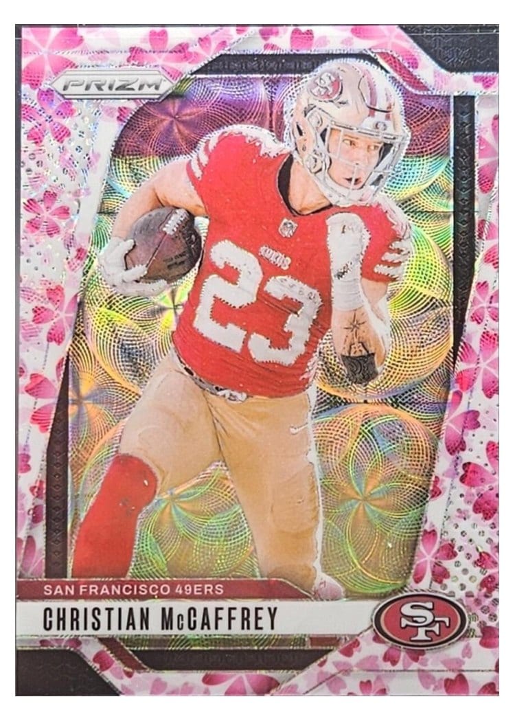 2024 Panini Prizm Base Set Christian McCaffrey #250 card