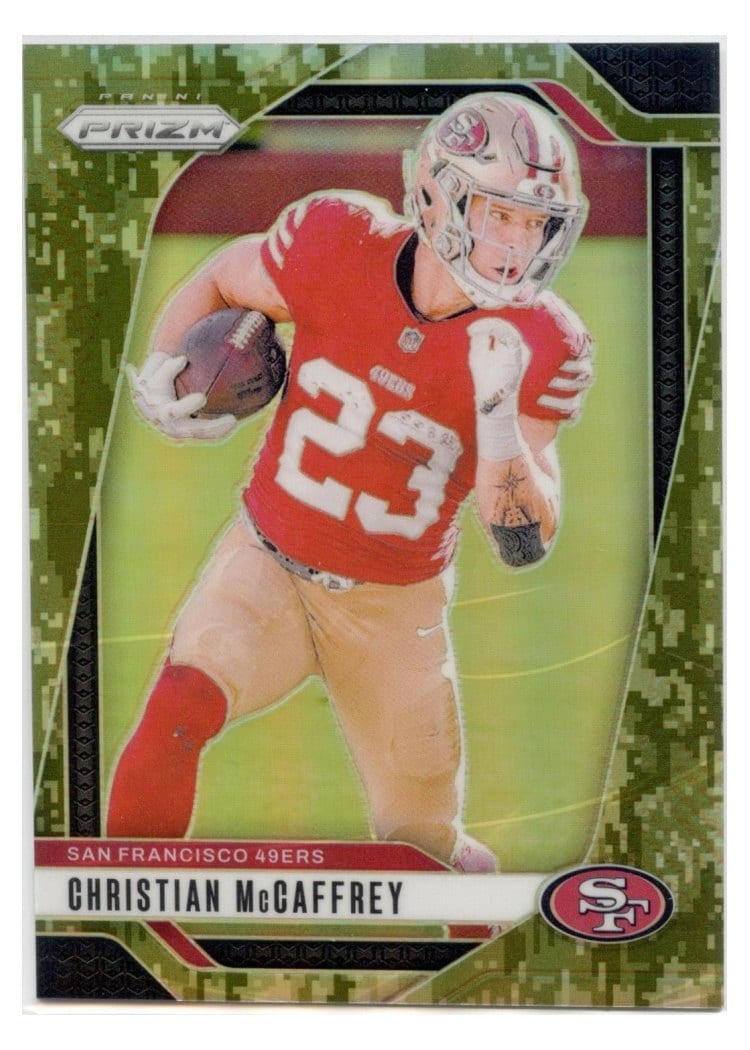 2024 Panini Prizm Base Set Christian McCaffrey #250 card