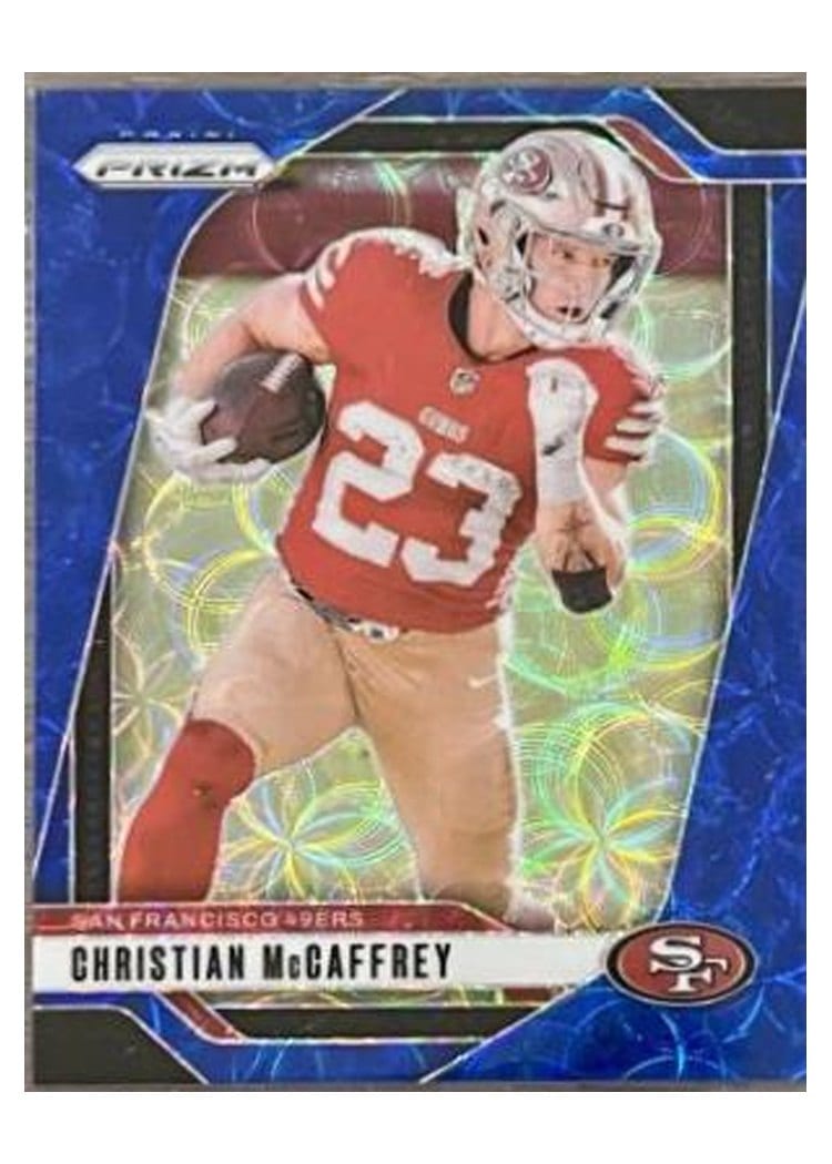 2024 Panini Prizm Base Set Christian McCaffrey #250 card