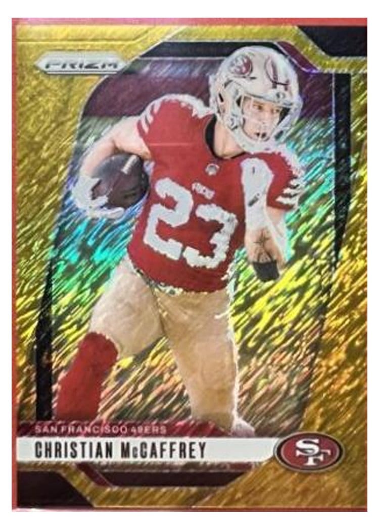 2024 Panini Prizm Base Set Christian McCaffrey #250 card